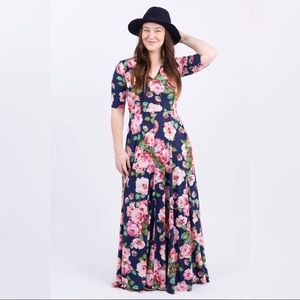 Summer Floral Maxi Dress - Agnes and Dora Austen
